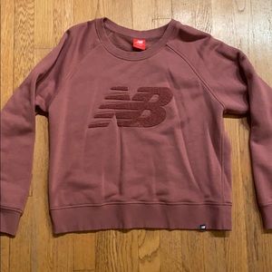 New Balance Textured Logo Crewneck Sweater